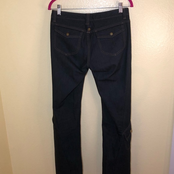 Athleta Dry Dipper Schoeller Bootcut Indigo Jeans size 4 - Picture 11 of 14